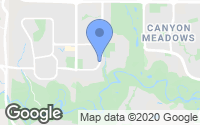Map of Calgary, AB